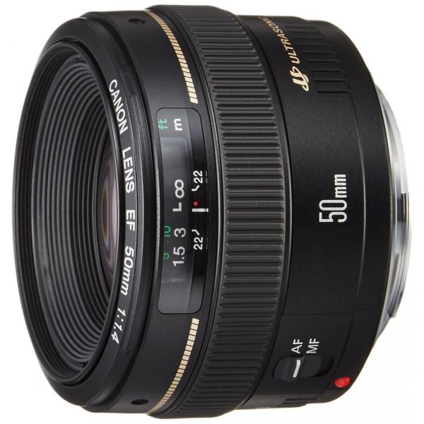 新品 Canon 単焦点レンズ EF 50mm F1.4 USM 送料無料
