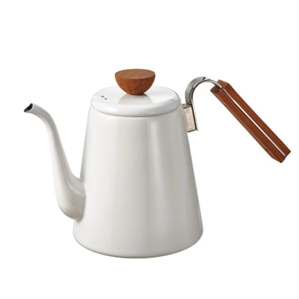 【送料無料：北海道・沖縄・離島は別途送料＋660円】 HARIO(ハリオ) ボナ・琺瑯ドリップケトル...