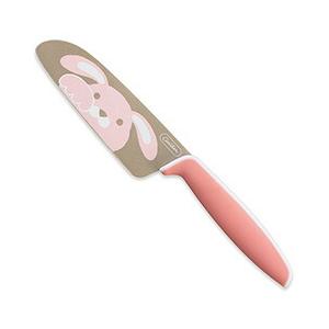 MTトリマツ こども用庖丁 グーテ 105mm　うさぎ(ピンク)　FC-791