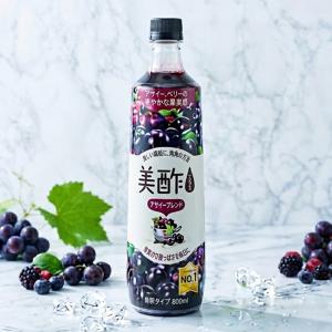 [CJ] 美酢 ミチョ アサイーブレンド / 800ml みちょ ぶどう ブドウ 健康酢 お酢ドリンク 飲む酢 100%果実発酵