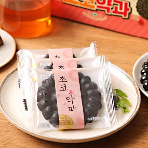 HOJEONGA] ヤッカー1box(1kg/28-31個入)/ 薬菓 チョコ味 韓国お菓子