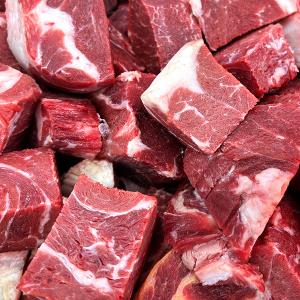 [羊肉] ラム 骨付き角切り ダイスカット 大...の詳細画像1