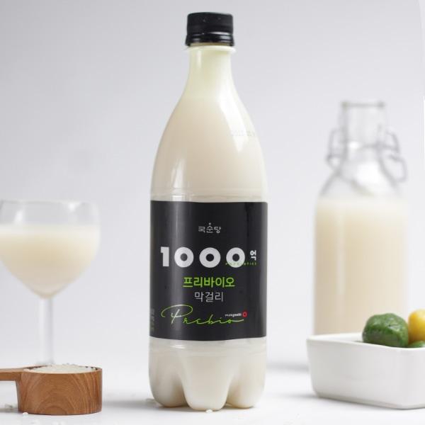 [麹醇堂] 1000億プリバイオマッコリ/750ml 乳酸菌を育てる 紅参マッコリ 韓国 まっこり ...
