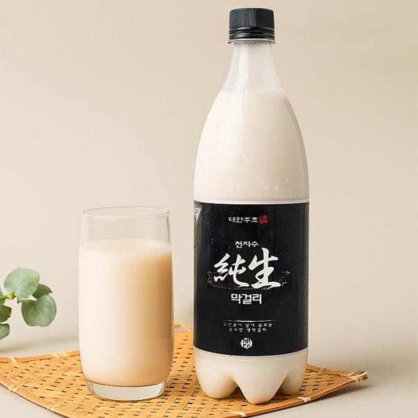 [天地水] 純生マッコリ 大韓酒造 生マッコリ / 750ml 300万本以上 アルコール6度 乳酸...