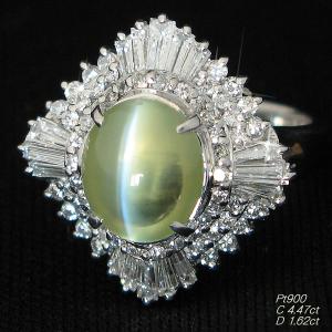 クリソベリルキャッツアイ オーバルカボション 1.05ct 1個限定 製品  