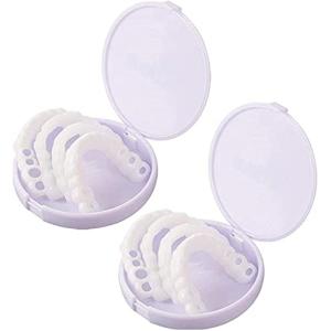 上部下部歯ベニア歯カバーオーラルホワイトニング歯科快適な笑顔偽歯カバー男性と女性のためのベニア