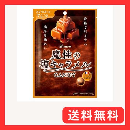 カンロ 魔性の塩キャラメルキャンディ 65g×6個