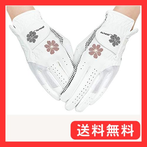 PREMINNO(プレミーノ) ゴルフ グローブ 手袋 レディース 両手 フィット感 耐久性 デザイ...