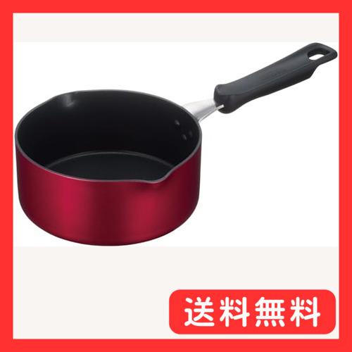 サーモス デュラブルシリーズ 片手鍋 クックパン 16cm レッド IH対応 KNA-016S R