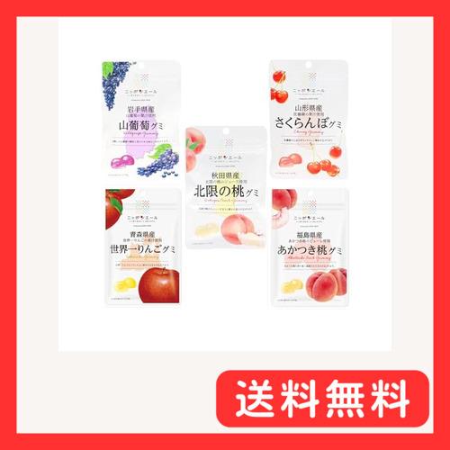 全農 ニッポンエールグミ 東北応援 売れ筋 5種アソート