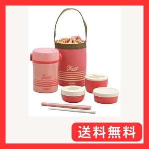 サーモス サーモス ステンレスランチジャー 約0.6合 コーラルピンク JBC-801 CP