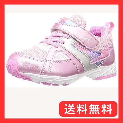 スニーカー 防水 女の子 16~25cm キッズ SS J7135AZ ピンク 19.5cm 2E