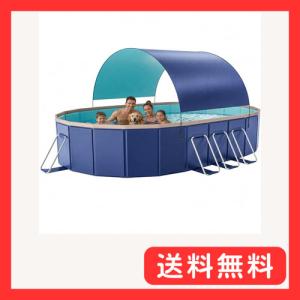 LUNING 2026新登場 屋根付きプール 空気入れ不要 折りたたみ式 大型 プール 子供用 家庭用 組み立て不要 収納便利 循環ポンプを接続