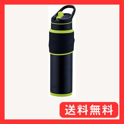 ピーコック 水筒 650ml 真空断熱 保温 保冷 ストロー付き ゲーミング ボトル スポーツドリン...
