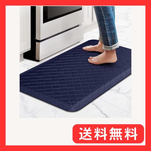 ［パノス］ キッチンマット 拭ける おしゃれ フロアマット 台所 (厚さ1.2cmのクッション性) ...