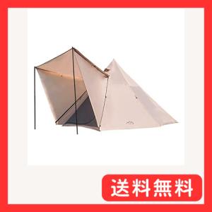 7°C CAMPINGワンポールテント 4〜5人用 通気 防風 防水 耐水圧 7°C CAMPINGワンポールテント 4〜5人用 通気 防風 防水 耐水圧