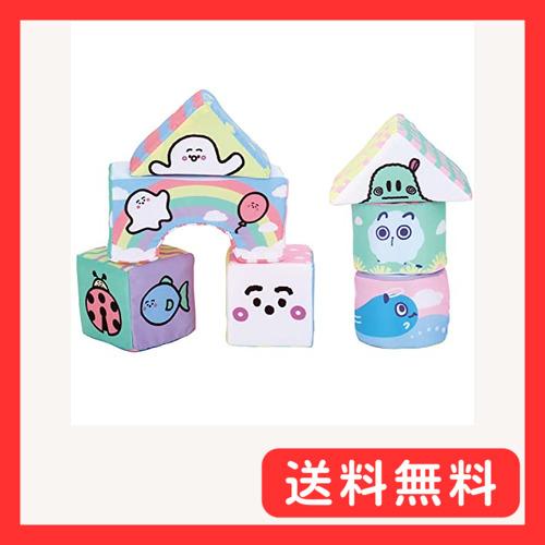 バンダイ(BANDAI) シナぷしゅ ぷしゅぷしゅとおともだちやわらか布つみき