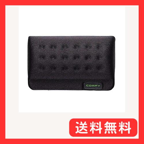エレコム 分散通気 リストレスト 疲労低減 COMFY ショート ポリウレタン ブラック MOH-0...