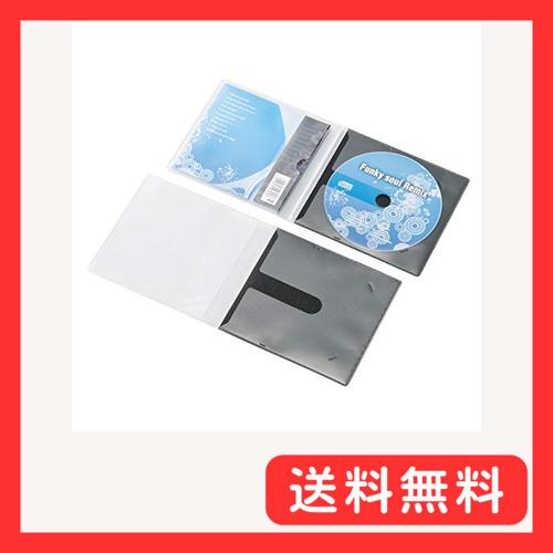 エレコム ディスクケース 省スペース CD DVD 1枚収納 30枚パック ブラック CCD-DPC...