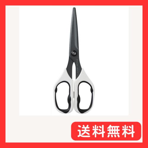 ソニック はさみ メガサクプロ ハサミ フッ素コート 白 CU-221-W