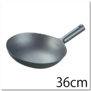 中華鍋 片手中華鍋 純チタン 北京鍋33cm 1-0426-0203 : 料理道具の