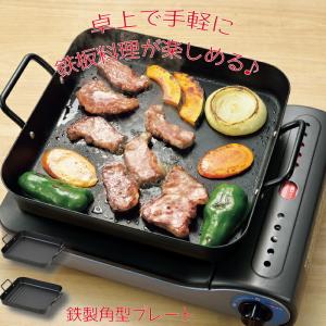 池永鉄工 すきくわステーキ皿 (IH不可) プレート 鉄板 くわの形 鉄の器