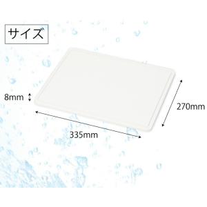 珪藻土 水切り トレー Lサイズ 335×27...の詳細画像1