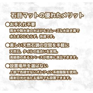 日本製 ジョイント式 石目ユニット 1枚 石目...の詳細画像5