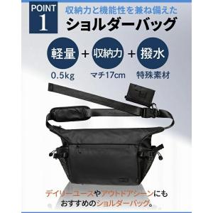 ショルダーバッグ メッセンジャーバッグ ボスト...の詳細画像4