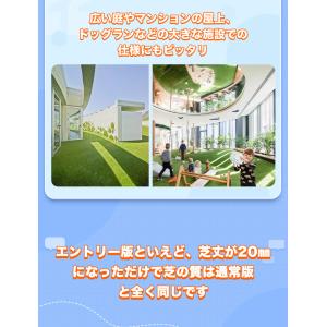 人工芝 ロール diy 芝生マット リアル人工...の詳細画像4