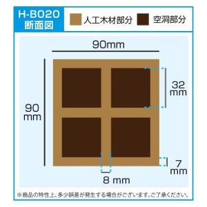 人工木材 ウッドデッキ 人工木 庭 diy お...の詳細画像3