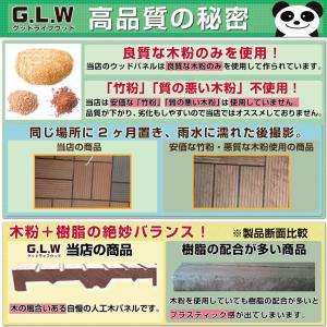 独特の素材 人工木 木目調パネル 色あせない 腐らない 高級な質感が自慢のウッドパネル ウッドデッキです Mp 03 ウッドパネル ウッドパネル グッドライフウッド ウッドタイル 庭 ガーデニング Mp 03 Good Life 50枚セット 木目調 デッキ ウッドデッキ