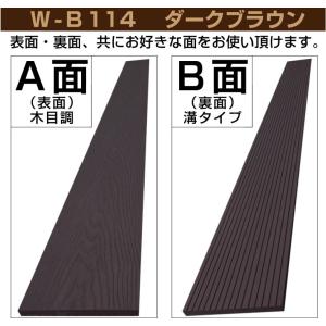 ウッドデッキ 人工木材 木目調 笠木材 庭 d...の詳細画像1