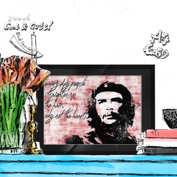 アートポスター（キャンバス） チェゲバラA4 クレイグガルシア Change 01