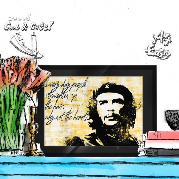 アートポスター（キャンバス） チェゲバラA4 クレイグガルシア Change 02