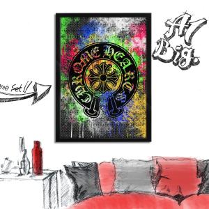 アートポスター ブランド オマージュ クロムハーツ A1 クレイグ