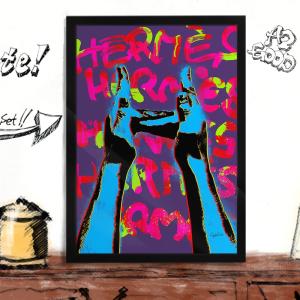 アートポスター ブランド オマージュ エルメス A2 クレイグガルシア