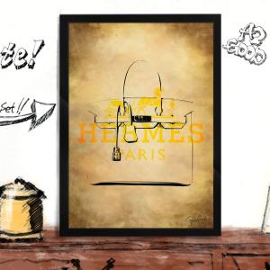 アートポスター ブランド オマージュ エルメス A3 クレイグガルシア