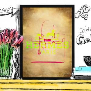 アートポスター ブランド オマージュ エルメス A2 クレイグガルシア