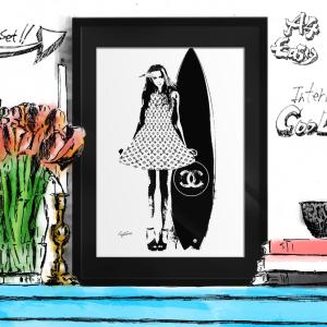 アートポスター ブランド オマージュ ルイヴィトン A2 クレイグ