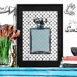 アートポスター ブランド オマージュ ルイヴィトン A2 クレイグ