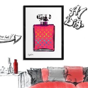 アートポスター ブランド オマージュ ルイヴィトン A2 クレイグ