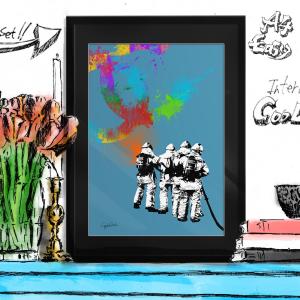 アートポスター ブランド オマージュ エルメス A2 クレイグガルシア