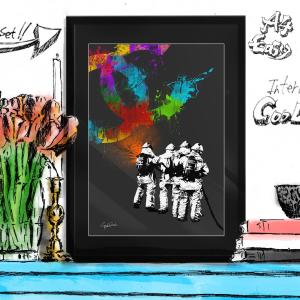 アートポスター ブランド オマージュ エルメス A2 クレイグガルシア