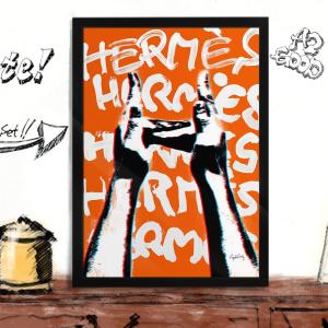 No.9♡半額祭♡キャンバスアート　オマージュアート　ブランドアートポスター No.9♡半額祭♡キャンバスアート オマージュアート ブランドアート