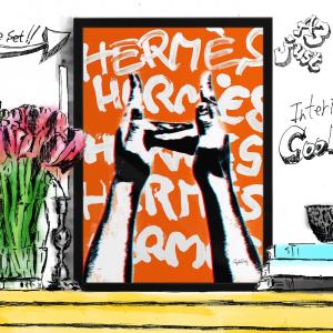 アートポスター ブランド オマージュ ルイヴィトン A2 クレイグ