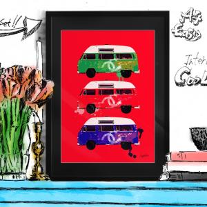 アートポスター ブランド オマージュ エルメス A2 クレイグガルシア