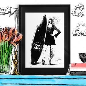 アートポスター ブランド オマージュ エルメス A2 クレイグ