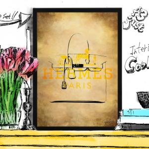 アートポスター ブランド オマージュ エルメス A3 クレイグ