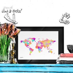 アートポスター ブランド オマージュ エルメス A3 クレイグガルシア